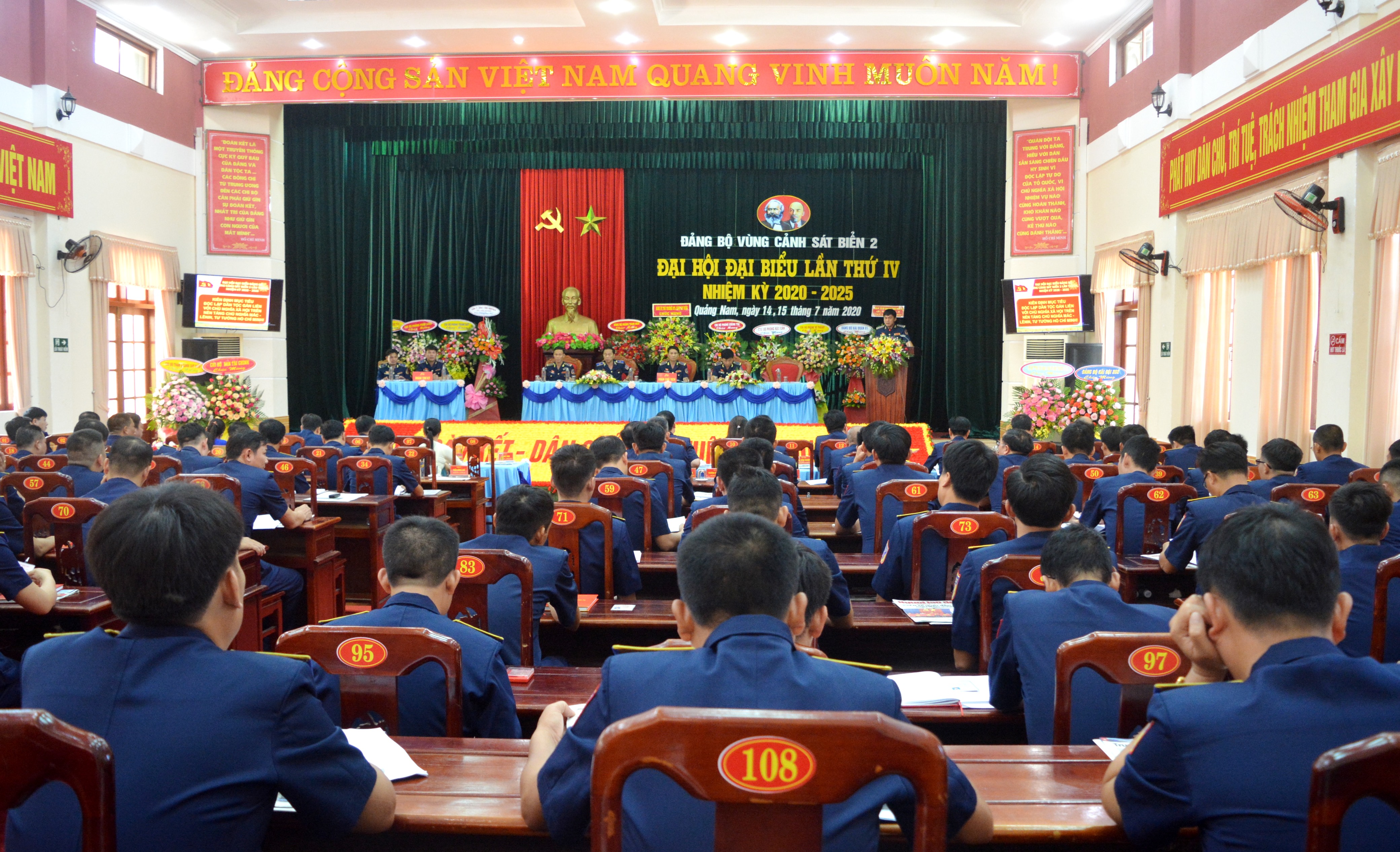 Đại hội đại biểu Đảng bộ Vùng Cảnh sát biển 2 nhiệm kỳ 2020-2025